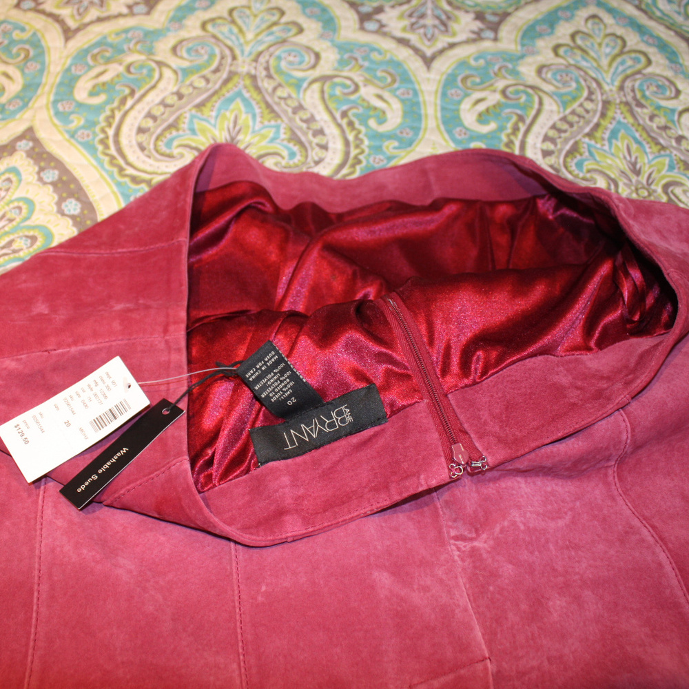 Mauve Lane Bryant Mini Skirt NEW